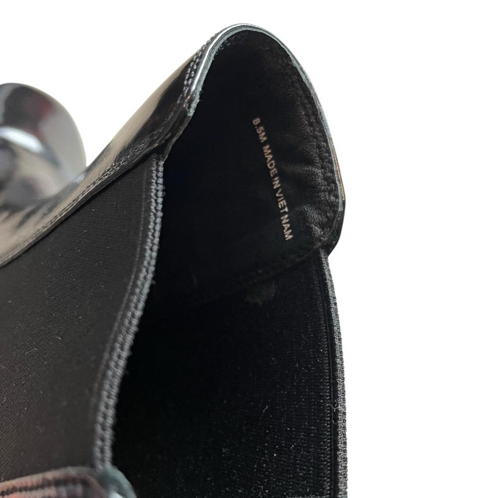Everlane The Boss Chelsea Boots Black Leather Ankle Booties Size 8.5 - Picture 5 of 8